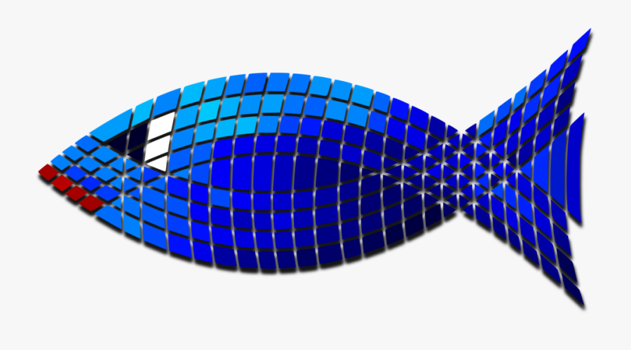 Mozaik Balık, Transparent Clipart
