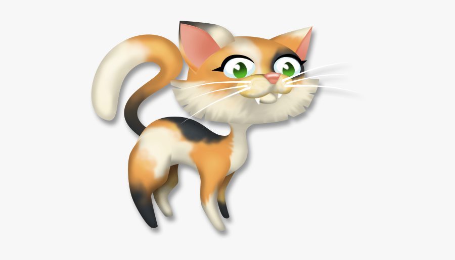 Hay Clipart Animated - Hay Day Calico Cat, Transparent Clipart