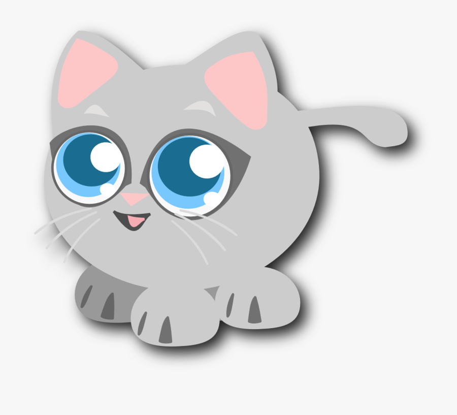 Image Of Cat - Cute Baby Cat Clipart, Transparent Clipart