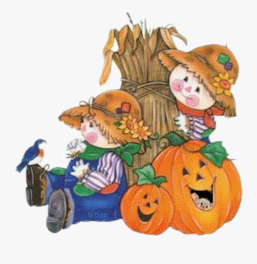 ##scarecrow #cute #fall #fallcolors #autumn #kids - Fall Good Morning Quote, Transparent Clipart