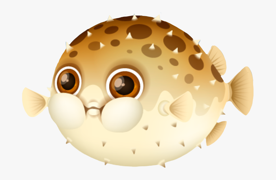 #momio #animo #fish #pufferfish #freetoedit - Blowfish, Transparent Clipart