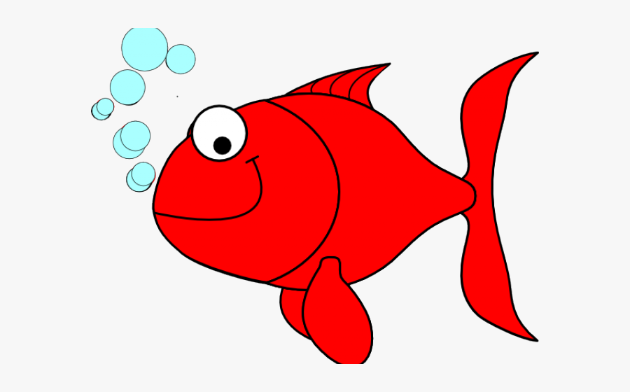 Red Fish Clipart - Cute Red Fish Clipart, Transparent Clipart