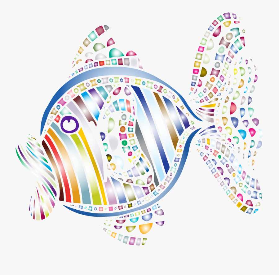 Colorful Fish Icons Png Free And Downloads, Transparent Clipart