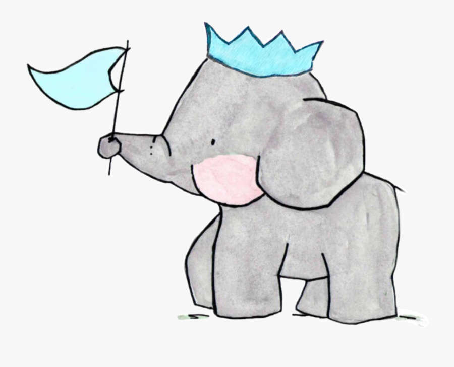 Transparent Elephant Drawing Png - Our Family Elephant Clipart, Transparent Clipart