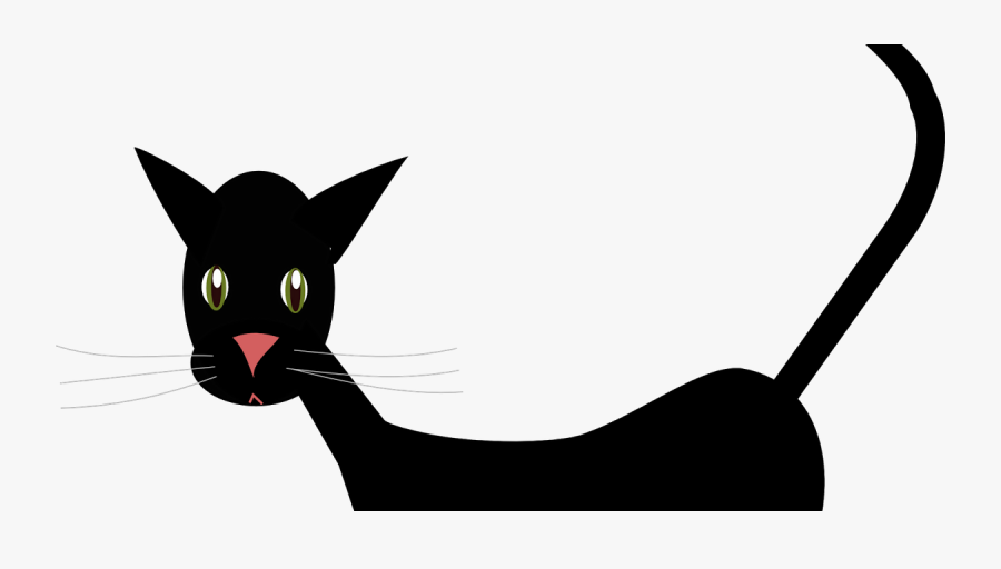 Transparent Scratch Mark Png - Clipart Transparent Background Black And White Cat, Transparent Clipart