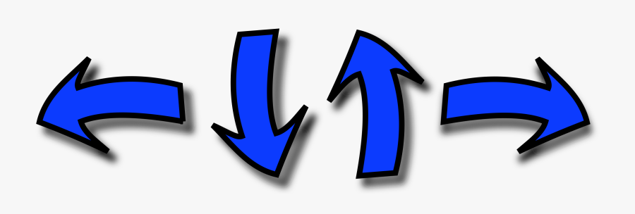 Arrow Set Clip Arts - Arrow Left And Right Down, Transparent Clipart