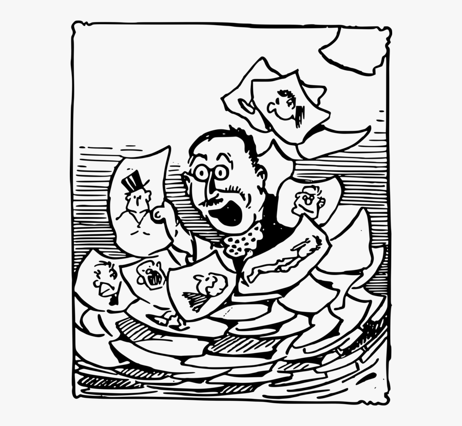 Emotion,art,monochrome Photography - Cartoon, Transparent Clipart