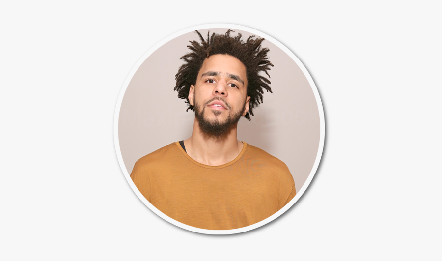 Clip Art Born Sinner Rapper - J Cole Portrait, Transparent Clipart