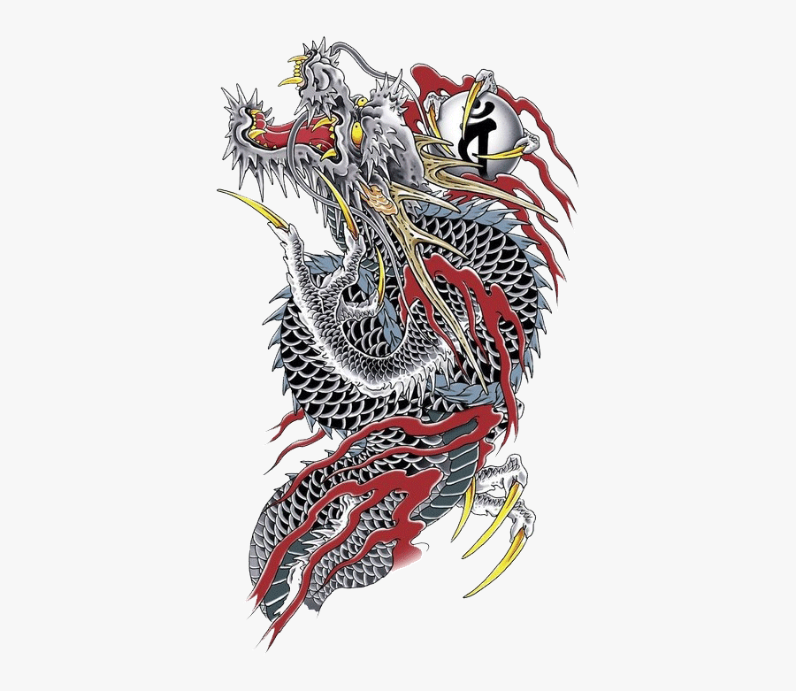 Tattoo Kiryu Yakuza Kazuma Irezumi Japan Clipart - Dragon Of Dojima Tattoo, Transparent Clipart