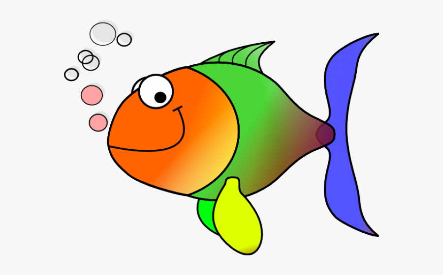 Cartoon Fish Cliparts - Big Fish Clip Art, Transparent Clipart
