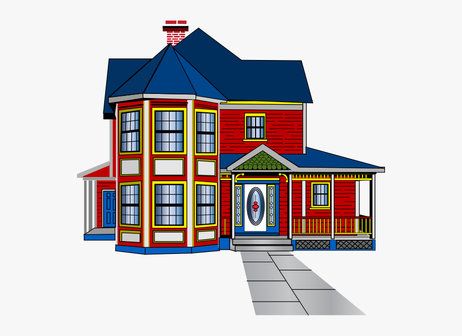 Aabbaart Car Game House 2 Clip Art - House Clip Art, Transparent Clipart