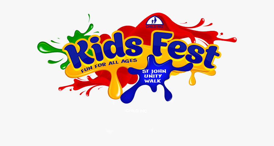Kids Fest Logo, Transparent Clipart