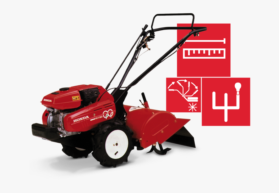 Motoculteur Honda Fr750, Transparent Clipart