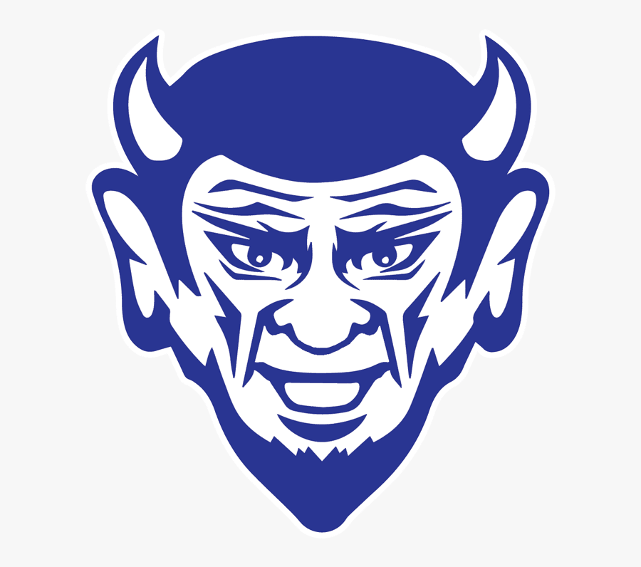 Castlewood High School Blue Devils, Transparent Clipart