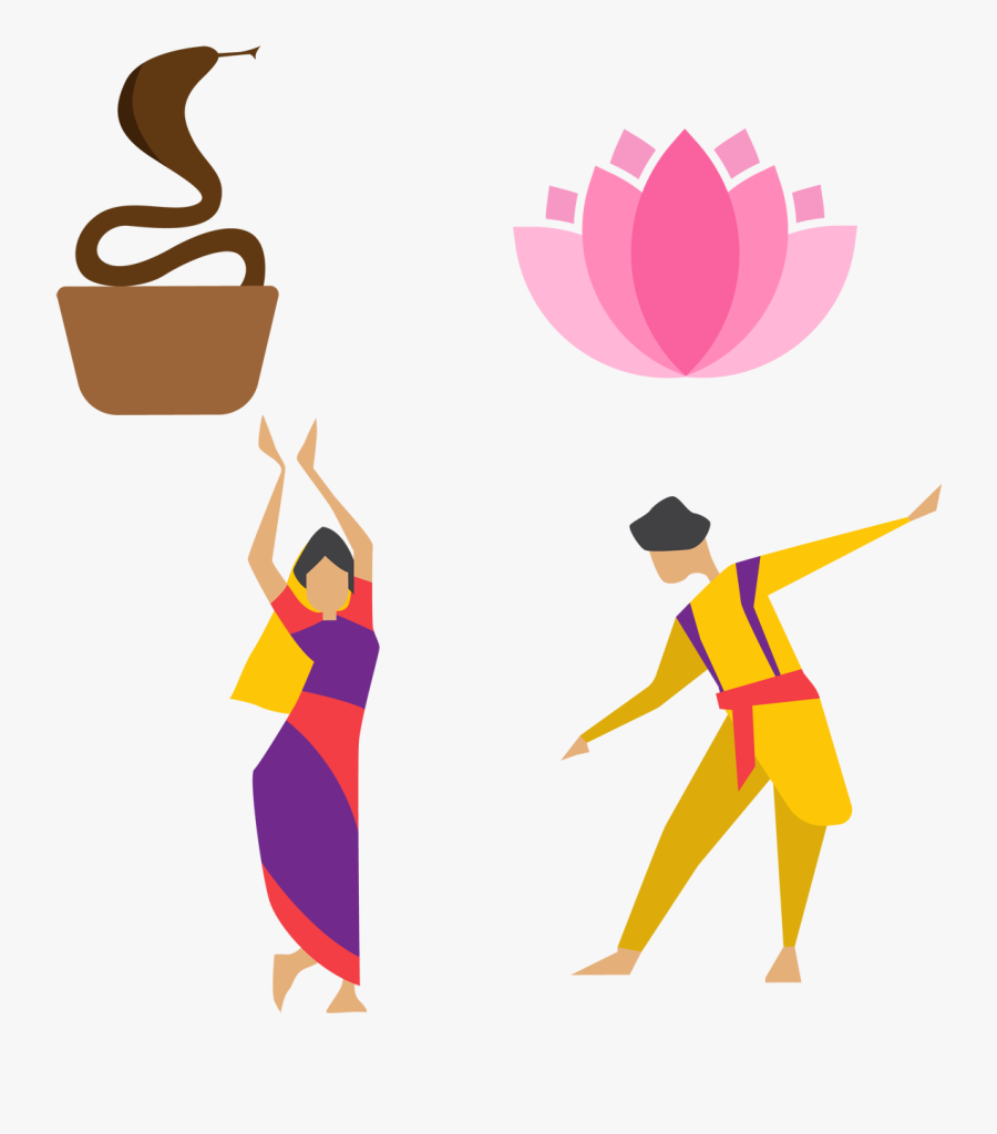 India Bollywood Dance Icon - Bollywood Icon, Transparent Clipart