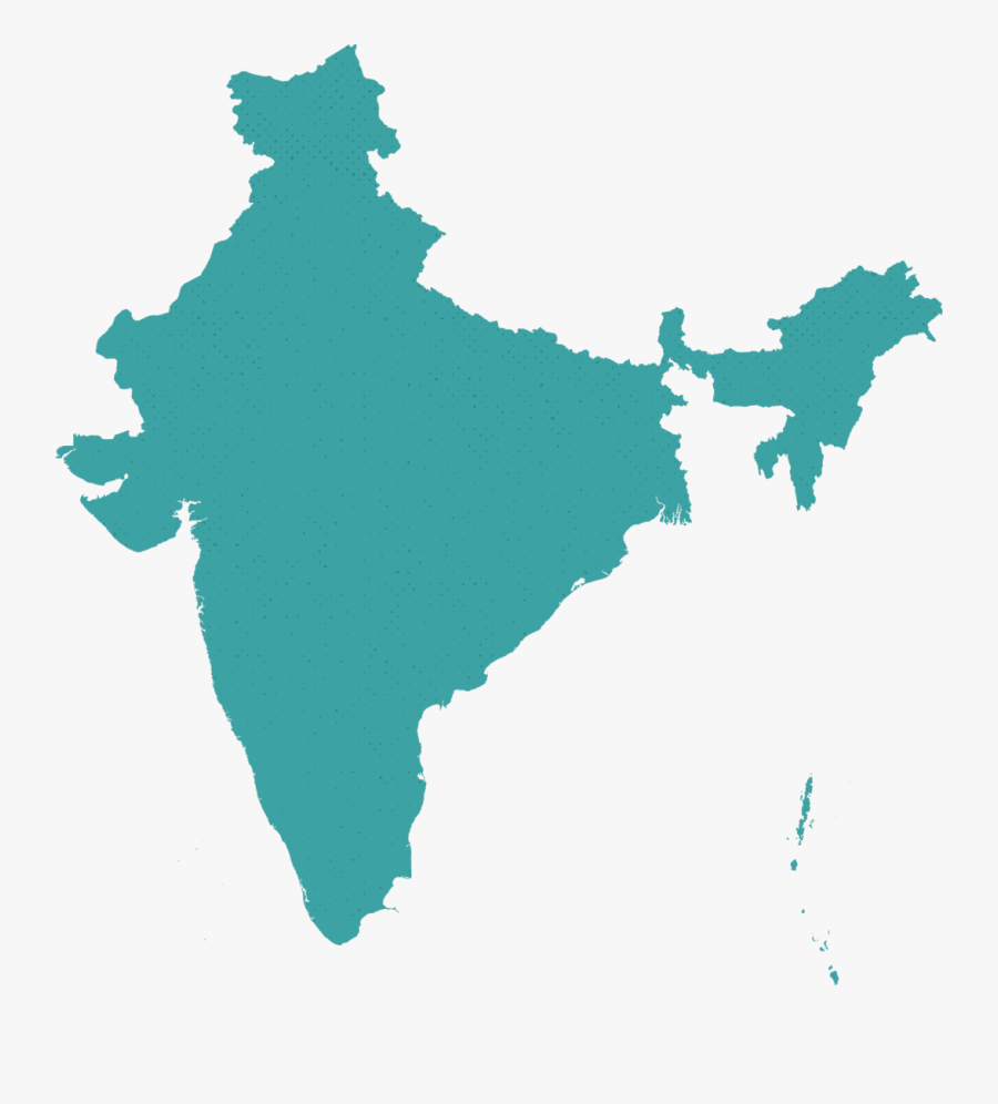 India Map Transparent Background - State Having Lowest Sex Ratio, Transparent Clipart
