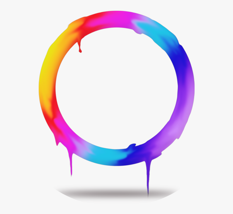 #circle #hole #rainbow #color Splash #splash - Circle Color Splash, Transparent Clipart