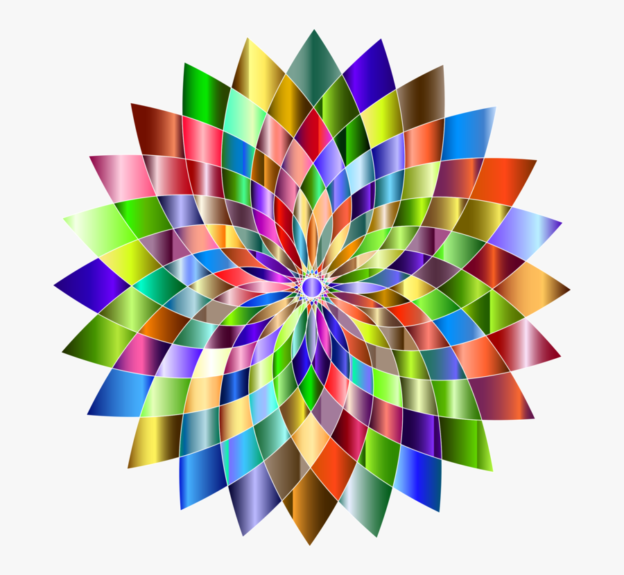 Triangle,symmetry,spiral - Abstract Art, Transparent Clipart