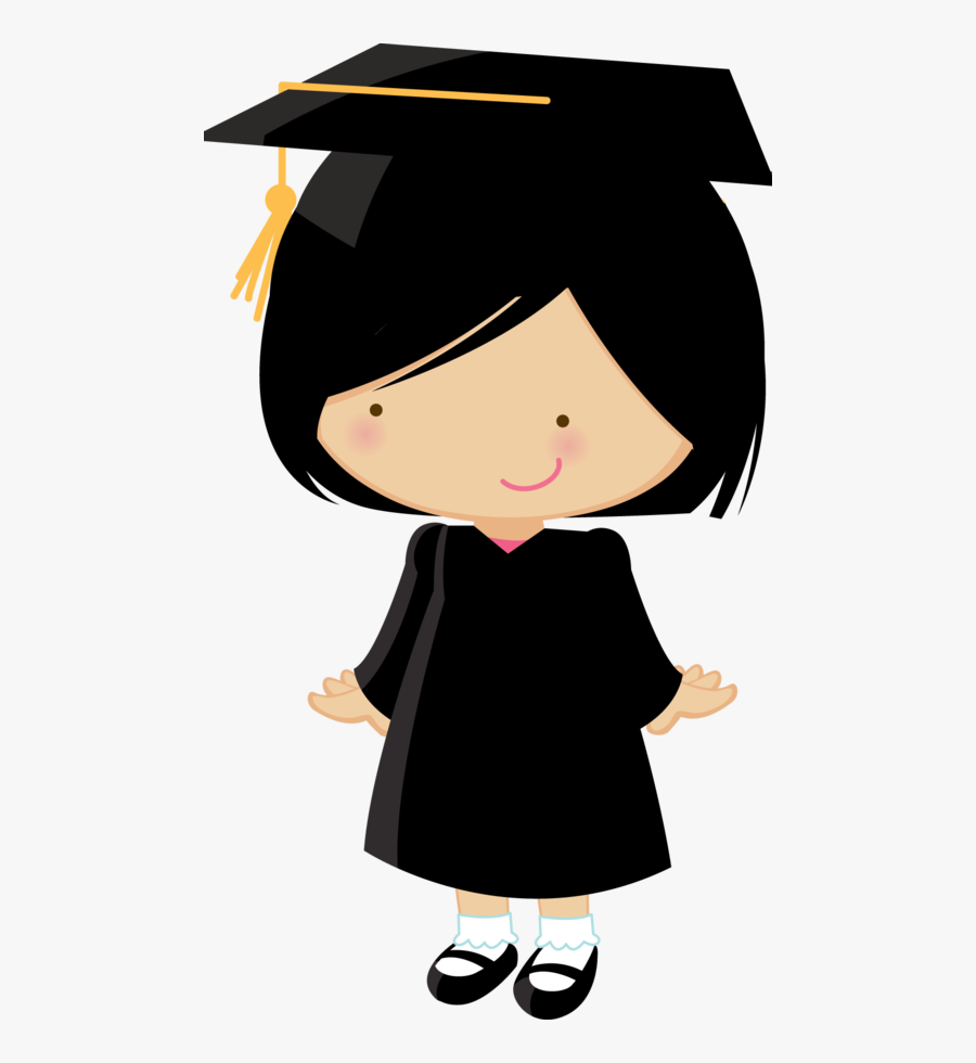 Minus Say Hello Graduacion - Niña De Graduacion, Transparent Clipart