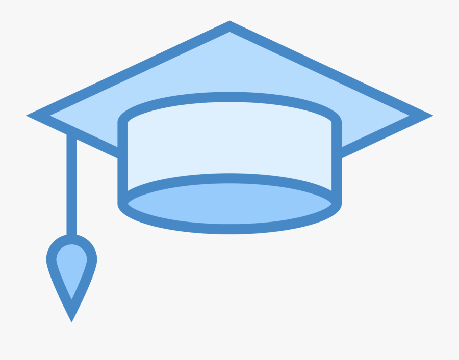 Graduation Cap Icon - Square Academic Cap, Transparent Clipart