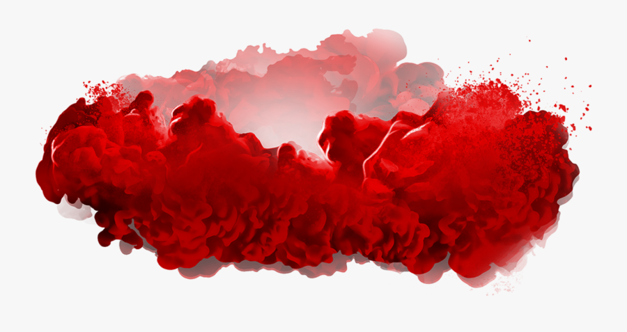 Colored Smoke Png Transparent - Transparent Background Red Smoke, Transparent Clipart