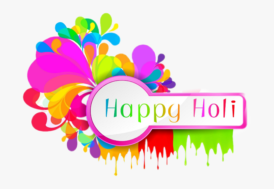 1080p Happy Holi Images Hd - Happy Holi Wallpaper 2017, Transparent Clipart