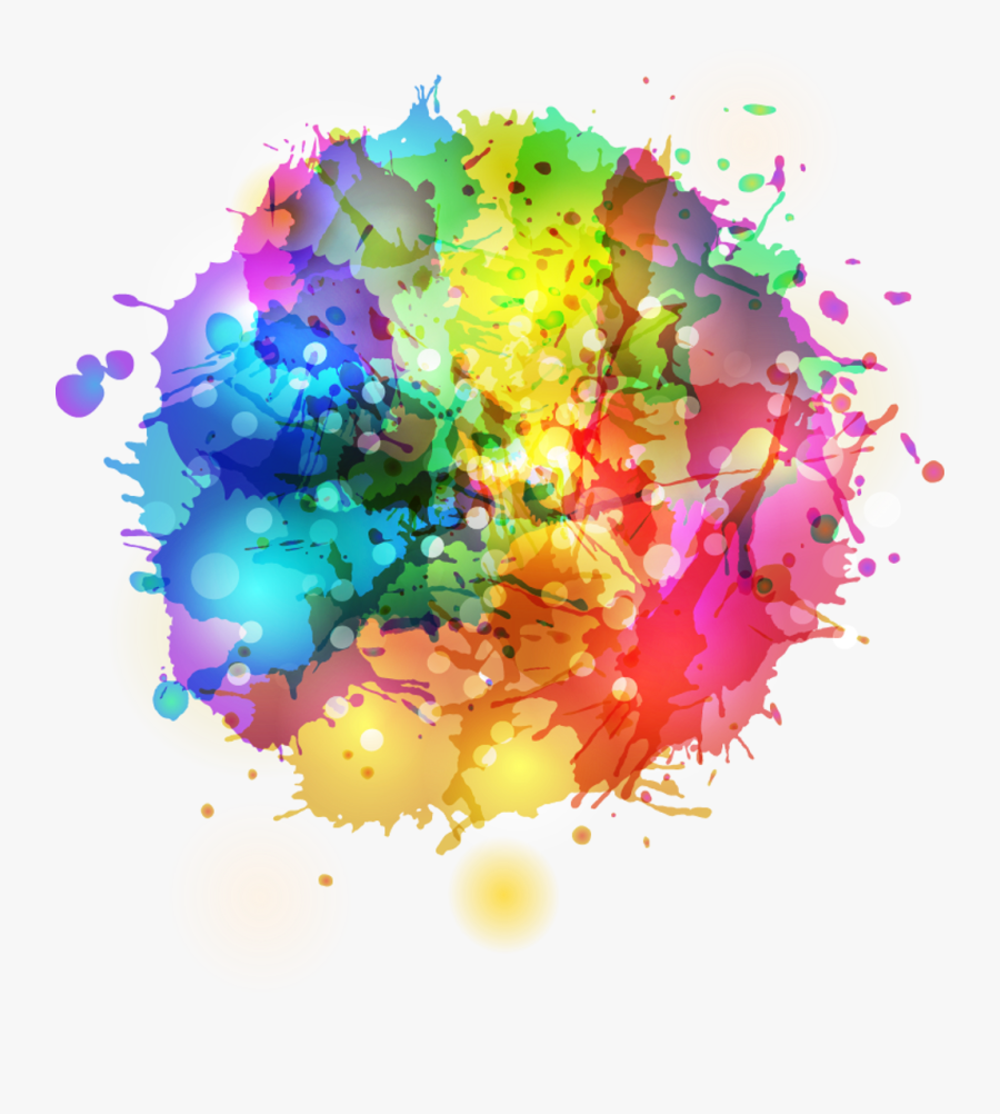 Colorful Splash Png - Color Splash Png, Transparent Clipart