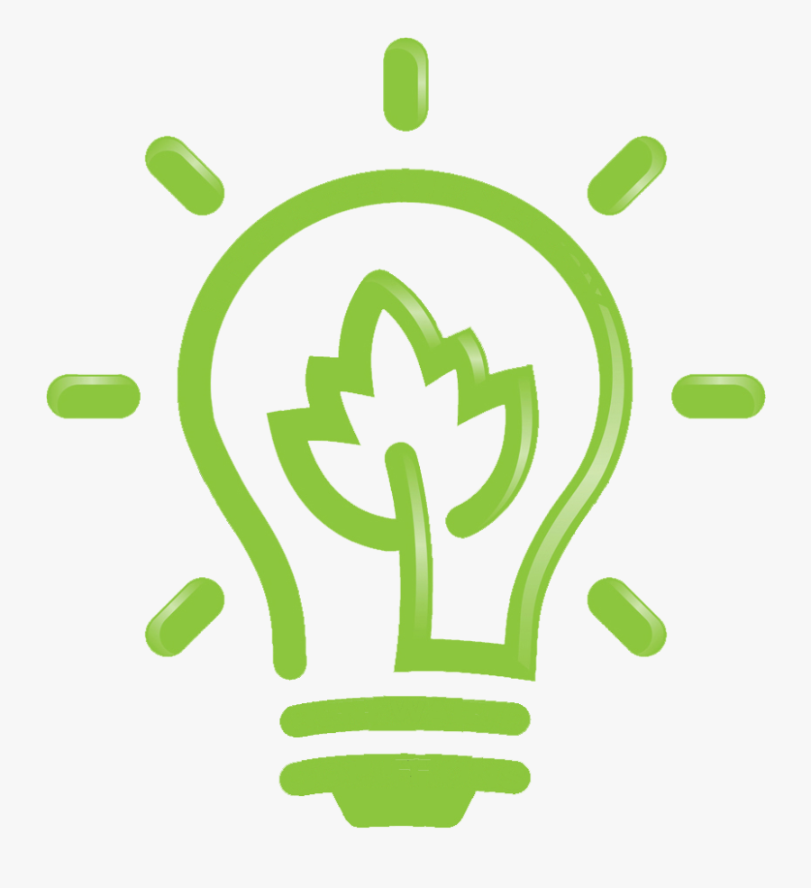 Clip Art Green Energy Logo - Creative Ideas Icon Png, Transparent Clipart