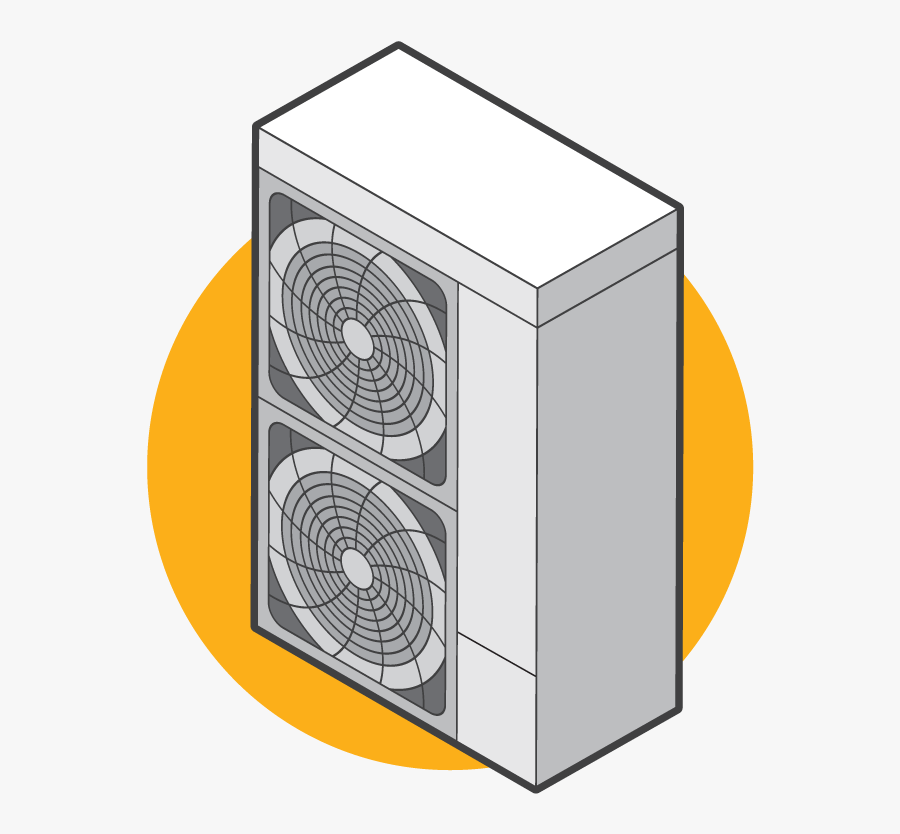 Air-source Heat Pump - Circle, Transparent Clipart