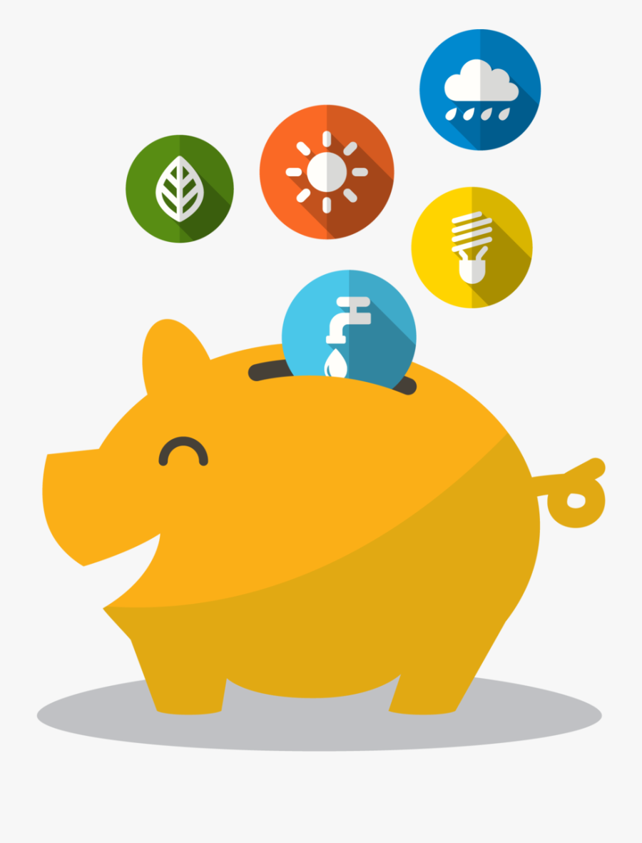 Saving - Piggy Bank Clipart Svg, Transparent Clipart