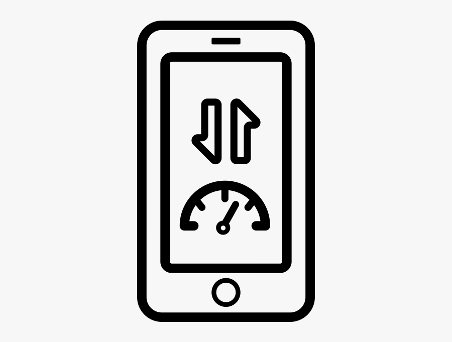 Mobile Phone, Transparent Clipart