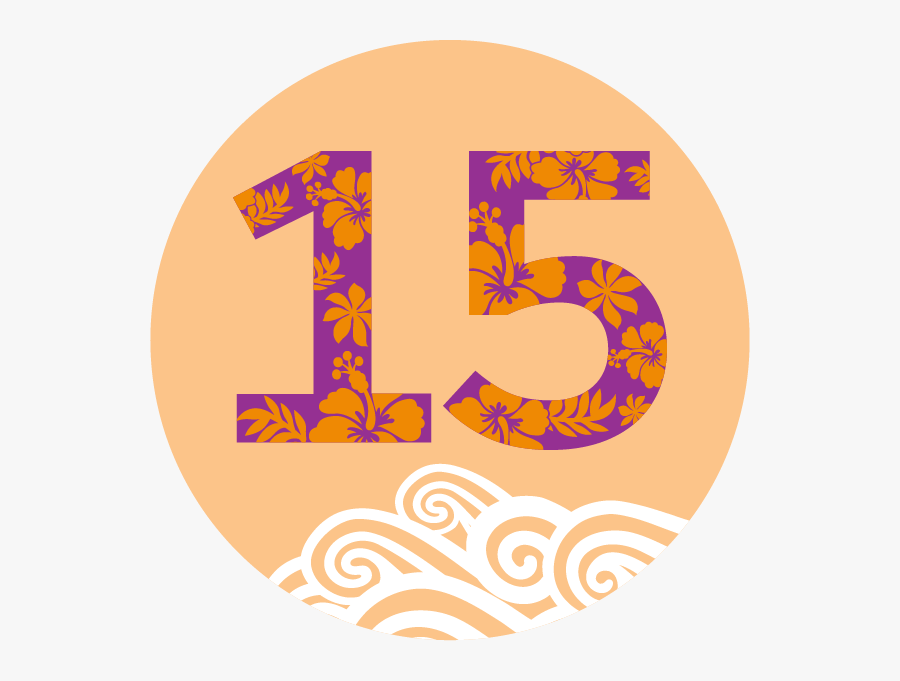 15 Years - Illustration, Transparent Clipart