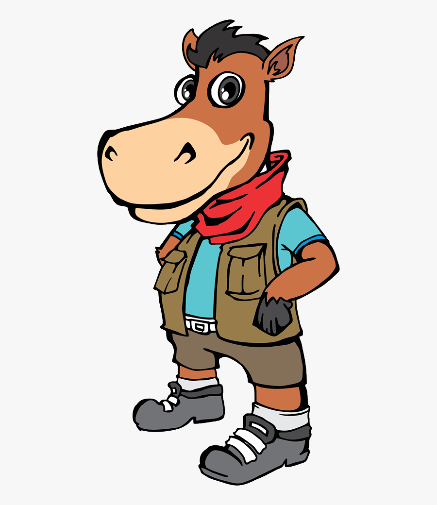 Ziplining In Omis Adventure Donkey - Cartoon, Transparent Clipart