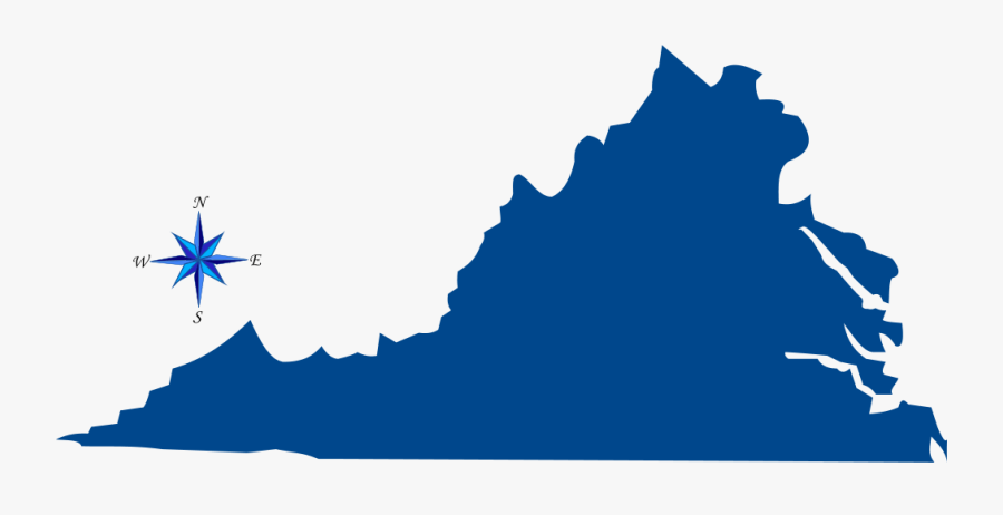 Virginia 2018 Election Map, Transparent Clipart