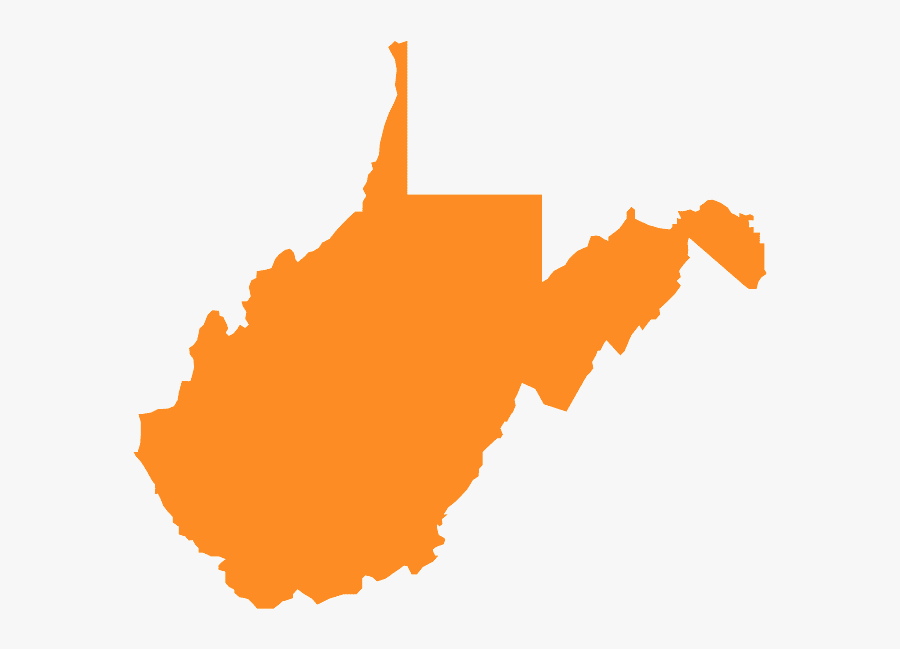 West Virginia State Svg, Transparent Clipart