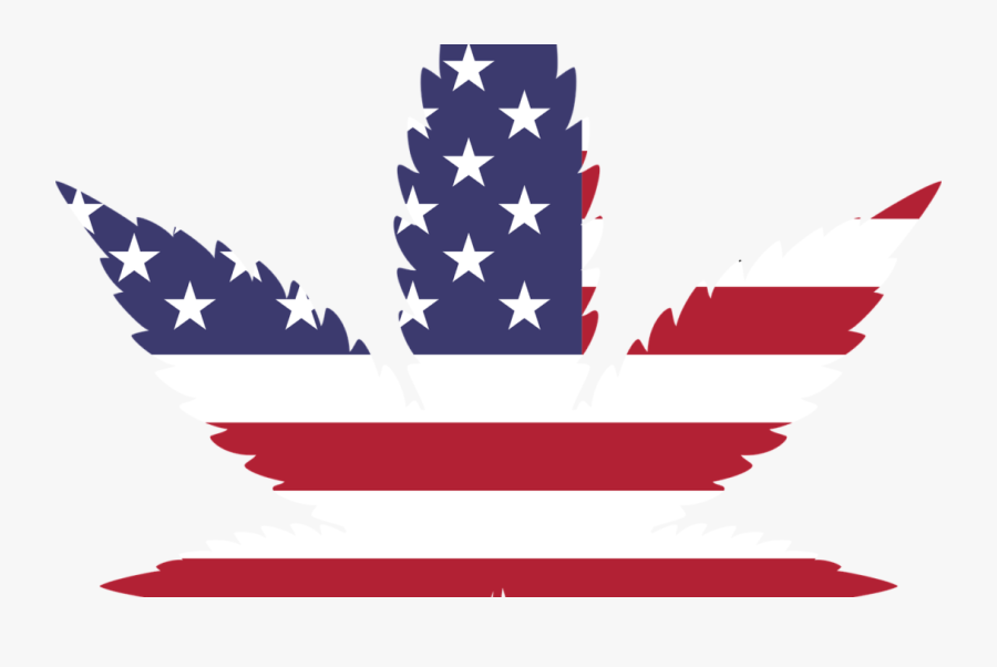Trump Administration Reigniting War On Cannabis - American Cannabis Leaf Png, Transparent Clipart