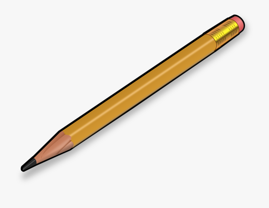 Clipart Pen Kalam - Pencil Is A Solid, Transparent Clipart