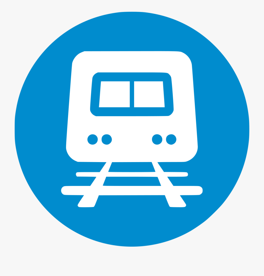 Melbourne Train Logo - Server Icon Png Blue, Transparent Clipart