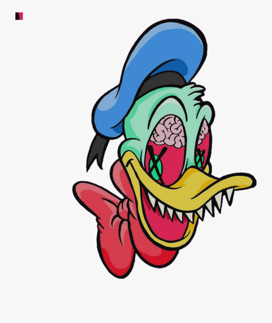 #duck #trippy - Dope Cartoon Drawings, Transparent Clipart