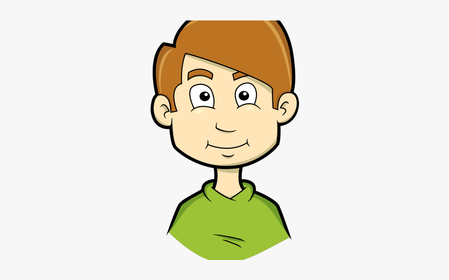 Boy Face Coloring Sheet, Transparent Clipart