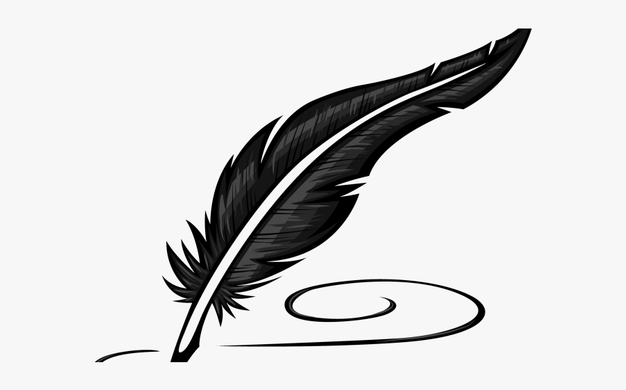 Transparent Background Feather Quill Pen, Transparent Clipart