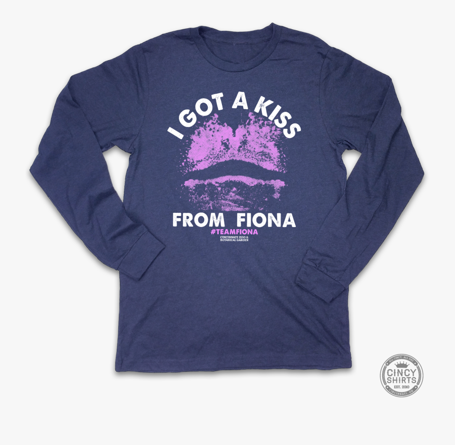 Fiona The Hippo Kiss, Transparent Clipart