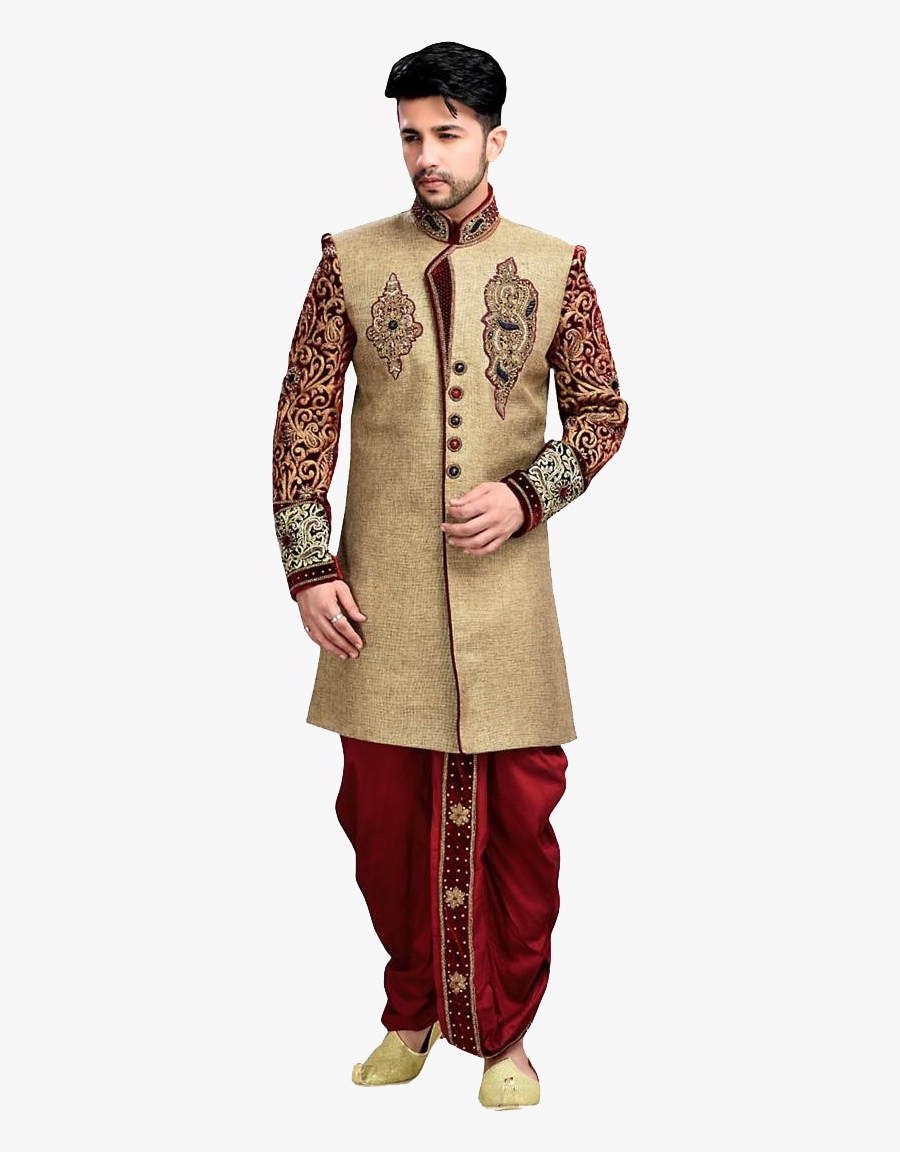 Groom Png Transparent Images - Sherwani For Men Png, Transparent Clipart