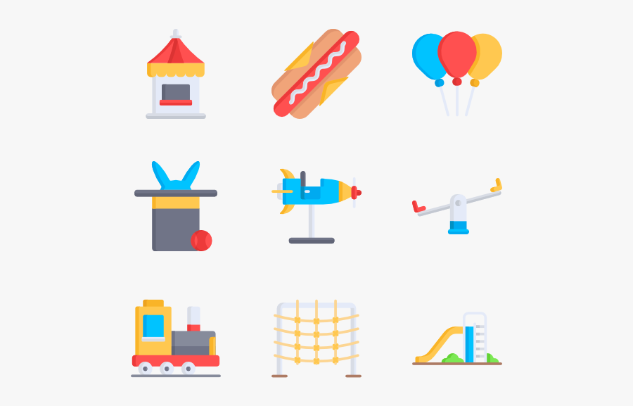 Parking Icons, Transparent Clipart