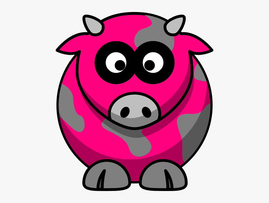 Blue Cow Clipart, Transparent Clipart