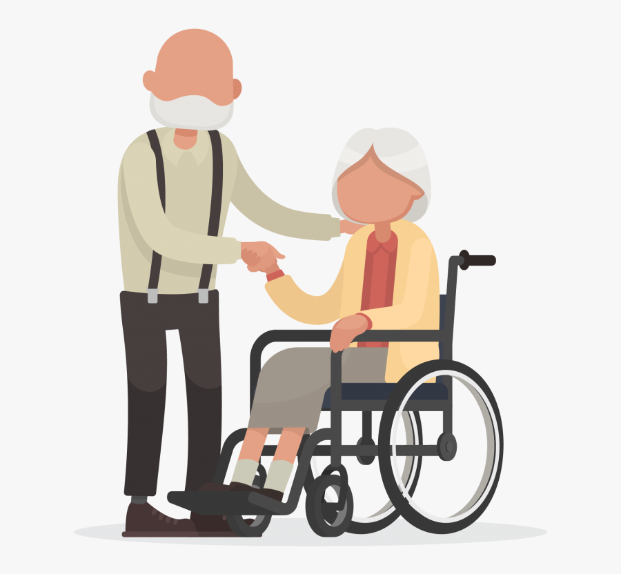 Why - Old Group Of People Holding Hands, Transparent Clipart