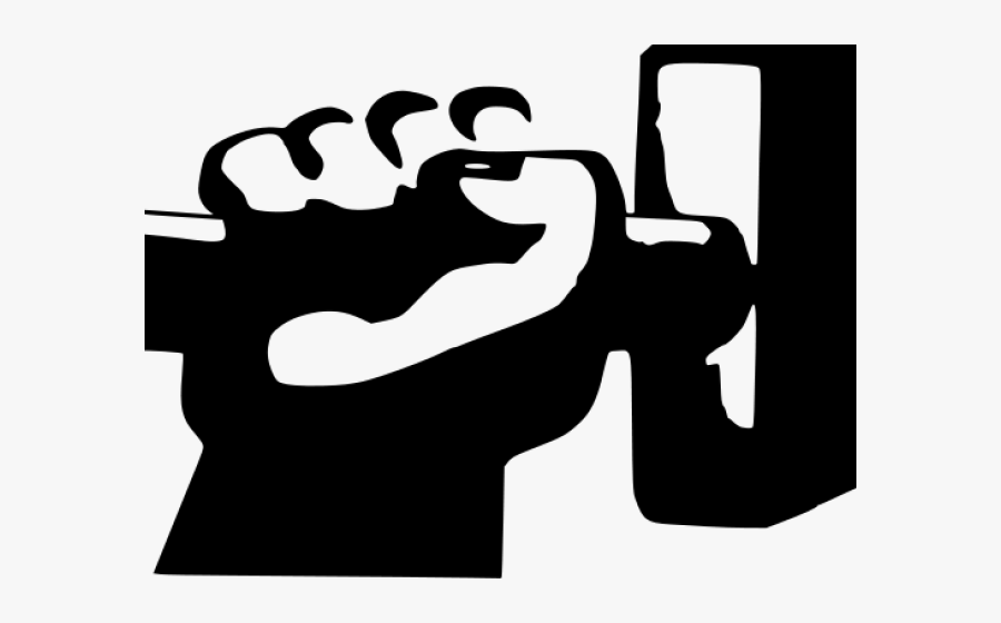 Ignorant Cliparts - Hammer In Hand, Transparent Clipart