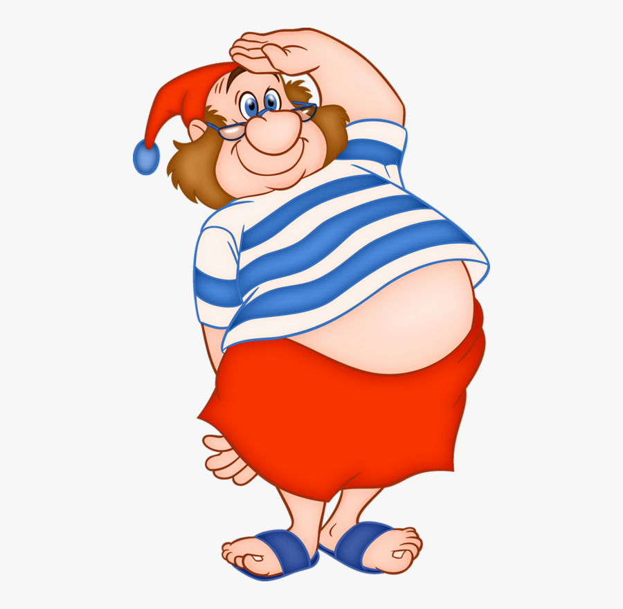 Peter Pan Characters Mr Smee Clipart , Png Download - Peter Pan Characters Smee, Transparent Clipart