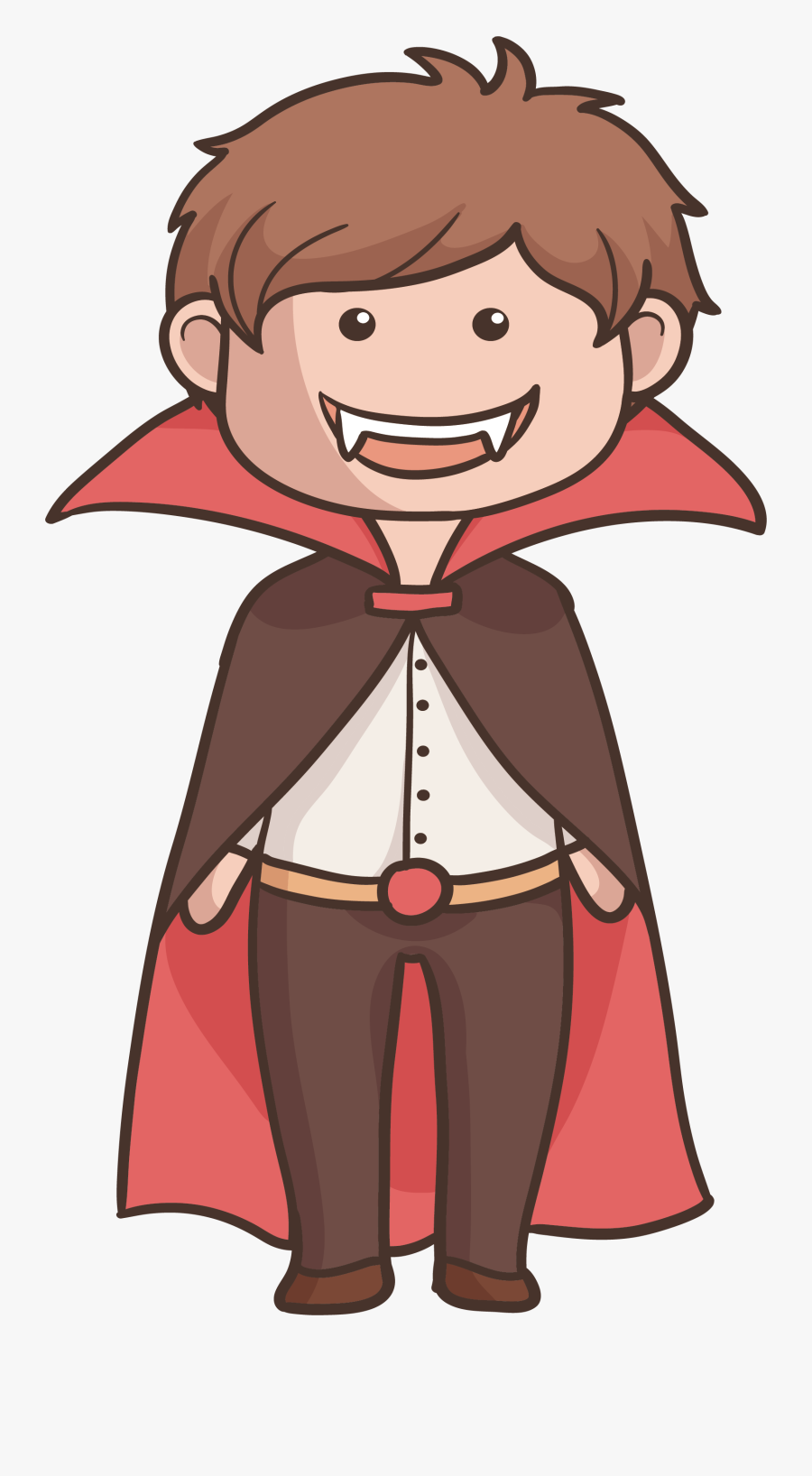 Vampire Clipart Vampire Boy - Illustration, Transparent Clipart