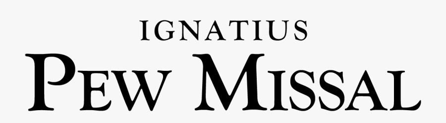 The Ignatius Pew Missal, Transparent Clipart